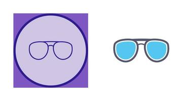 Unique Glasses Vector Icon