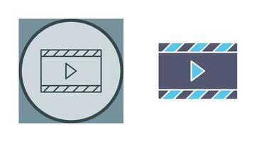 Unique Video and Animation Vector Icon