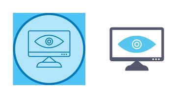 Unique Web Visibility Vector Icon