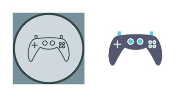 icono de vector de consola de juegos único