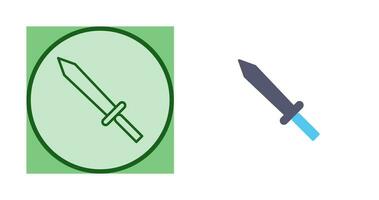 Unique Sword Vector Icon