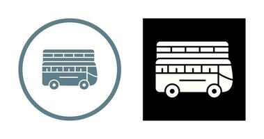 Double Bus Vector Icon