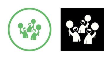 Protest Vector Icon