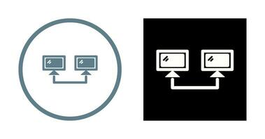 Connected Systems Vector Icon