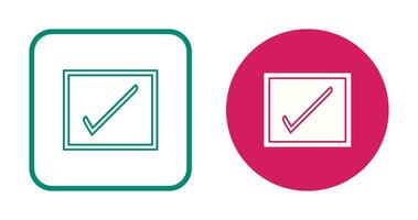 Checkbox Vector Icon