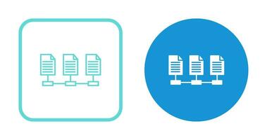 Network Files Vector Icon