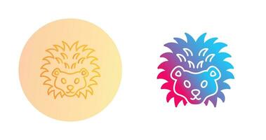 Hedgehog Vector Icon