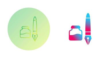 Ink and Pen Vector Icon