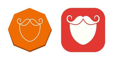 Beard and Moustache Vector Icon