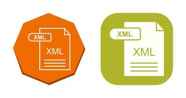 XML Vector Icon