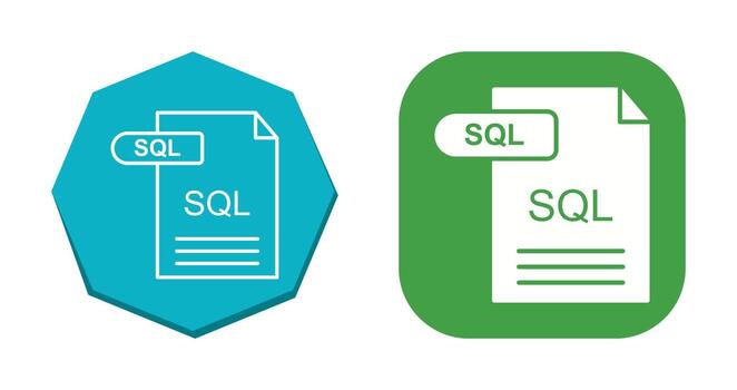 SQL Vector Icon