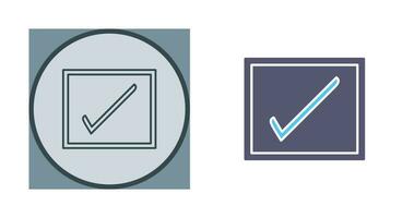 Checkbox Vector Icon