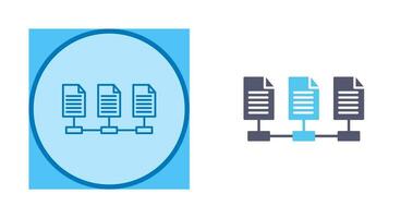 Network Files Vector Icon