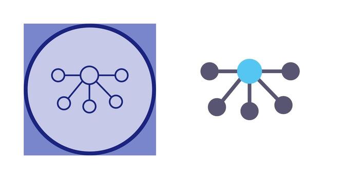 Nodes Vector Icon
