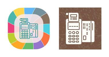 Pos Terminal Vector Icon