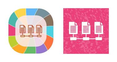 Network Files Vector Icon