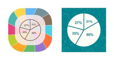 Pie Chart Vector Icon