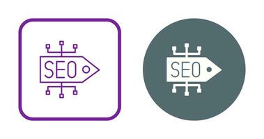 SEO Tag Vector Icon