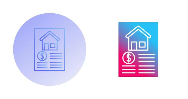 icono de vector de documento