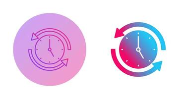 Run Time Vector Icon