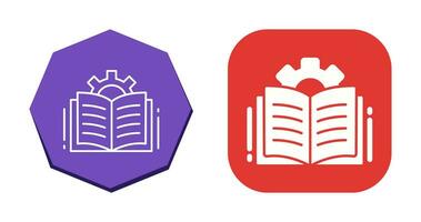 Open Book Vector Icon