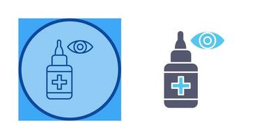 Eye Drop Vector Icon