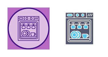 Dishwasher Vector Icon