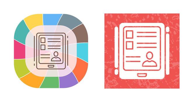 Tablet Vector Icon