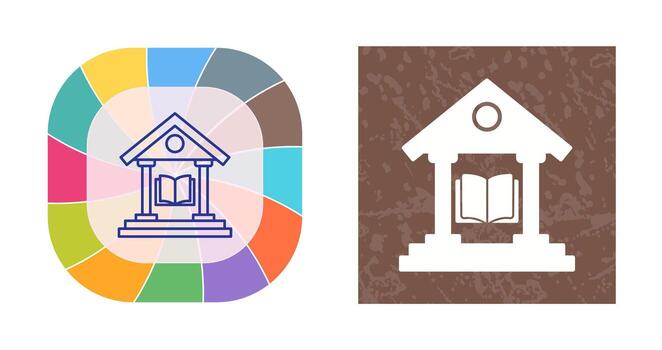 Library Vector Icon