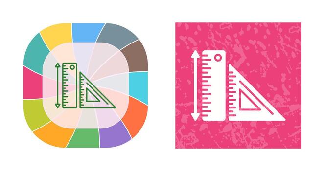 Rulers Vector Icon
