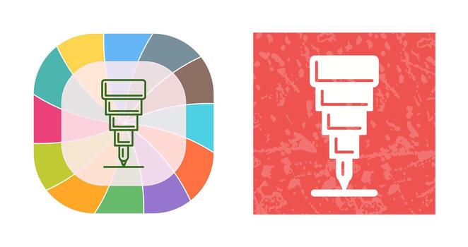 Fine Tip Pen Vector Icon