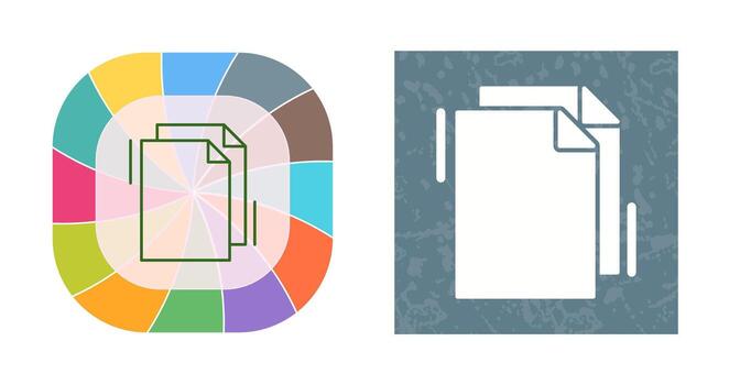 copiar icono de vector