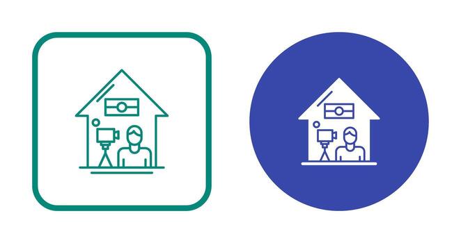 mentira grabar vector icono