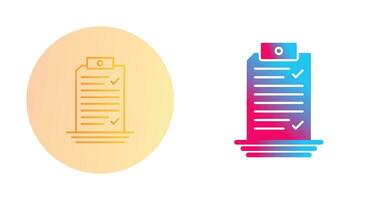 Check List Vector Icon