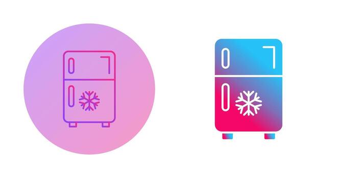 Fridge Vector Icon