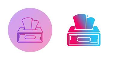 Tissue Box Vector Icon