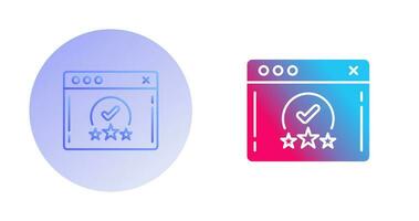 Rating Vector Icon