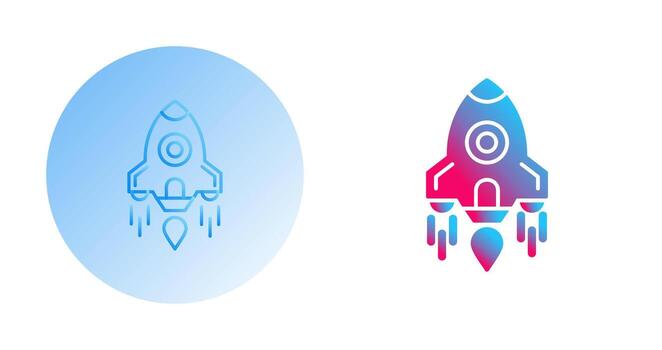 icono de vector de cohete