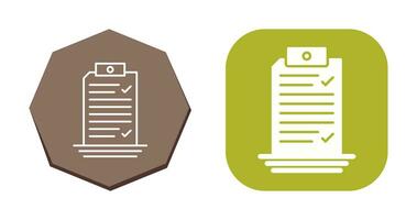 Check List Vector Icon