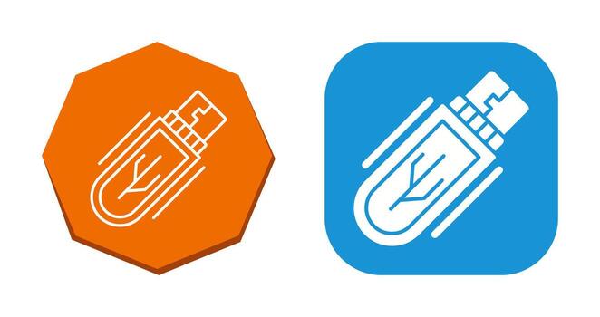 Usb Drive Vector Icon