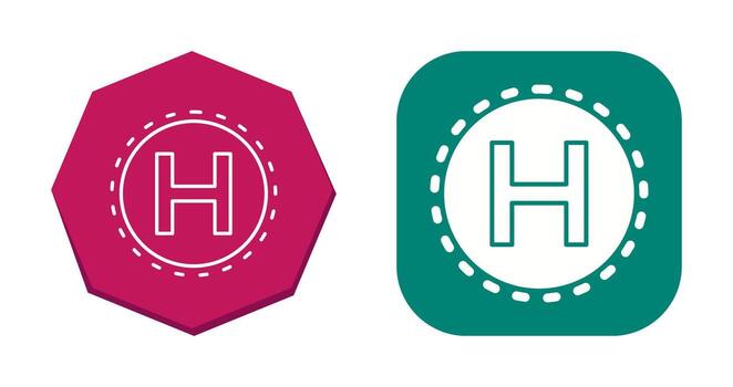 Helipad Vector Icon