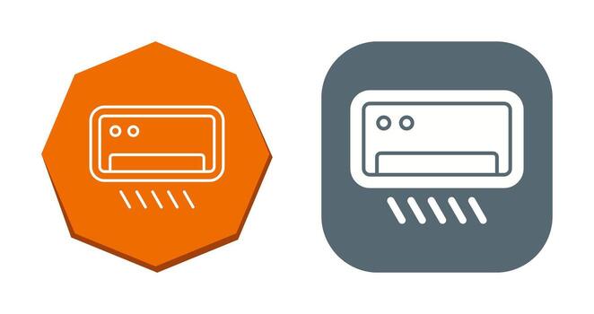icono de vector de aire acondicionado
