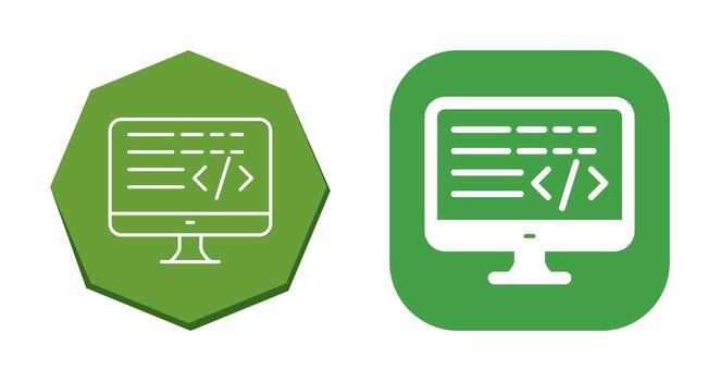 Coding Vector Icon