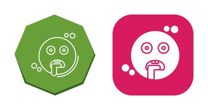 Drooling Vector Icon
