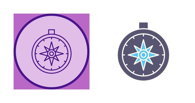 icono de vector de brújula