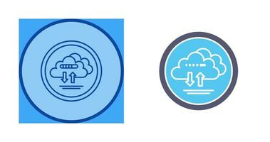 Cloud Data Vector Icon