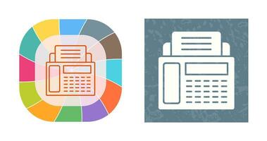 Fax Machine Vector Icon