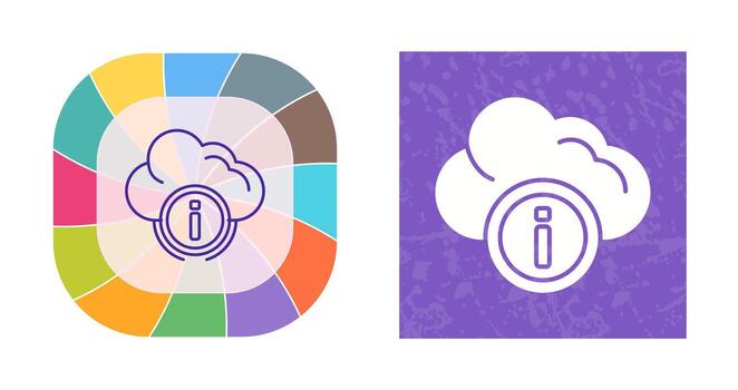 Cloud Computing Vector Icon