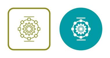 Automated Process Vector Icon