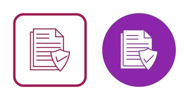 Valid Document Vector Icon